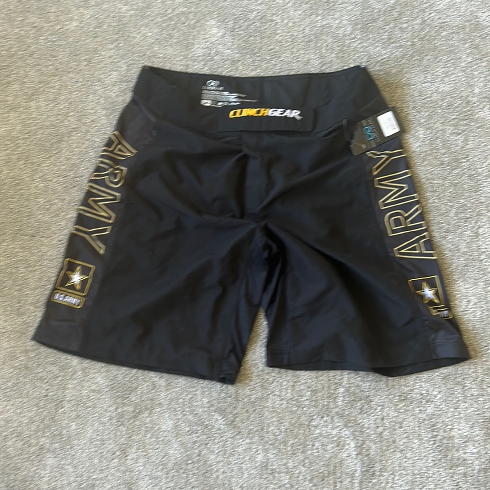 Size 36 clinch gear shorts Army